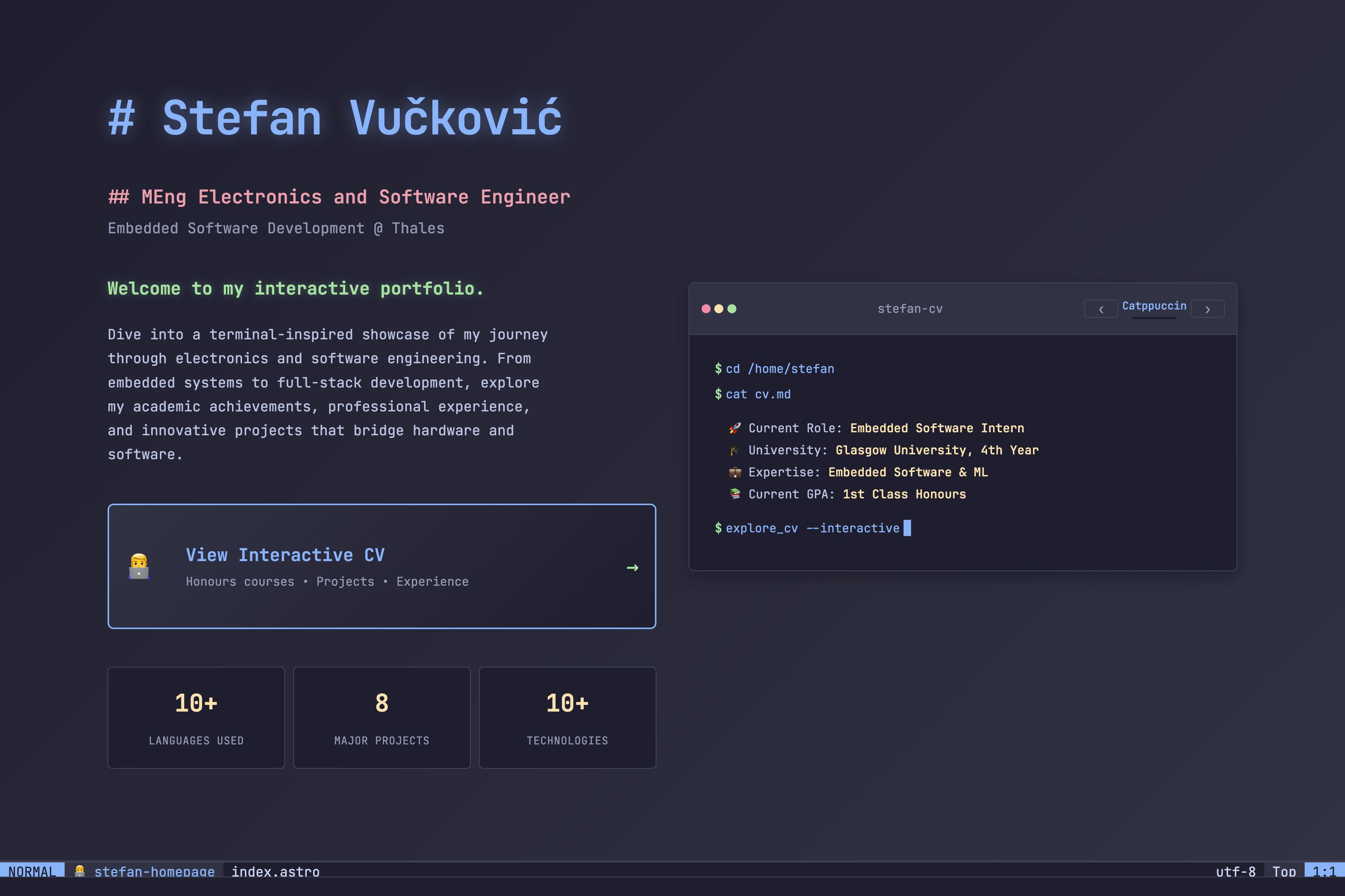 Stefan Vučković - Software Engineer